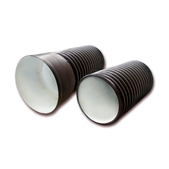 Труба гофрированная DN/OD200, SN-8, L=6 м, с раструбом и кольцом, КОРСИС, Группа Полипластик