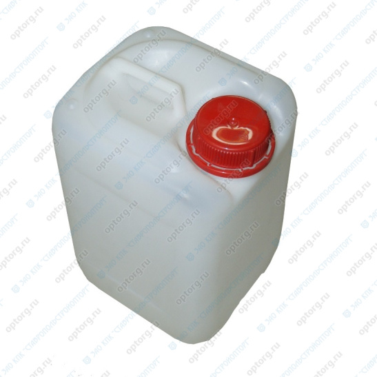 Канистра пластик (5 л.) для воды и пищевых продуктов ("ЕВРО") пищевая