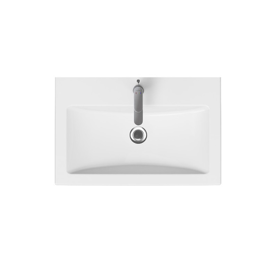 Умывальник "COMO 70" мебельный встраиваемый белый г. Сызрань