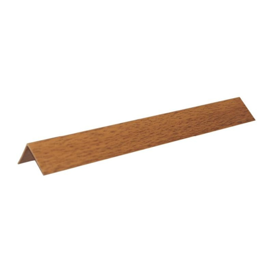*Угол отделочный ПВХ текстурированный 30х30х2700 мм, миланский орех, Декор Пластик