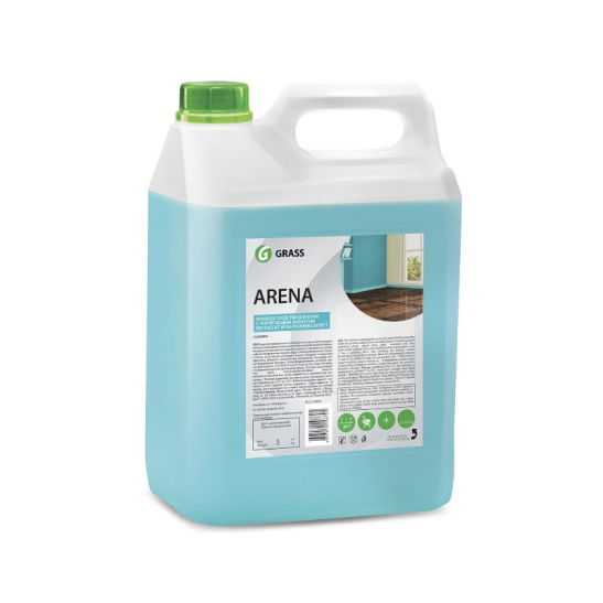 Средство для мытья и уходом за полом с полирующим эффектом "Arena" 5кг Грасс(Grass) 218005