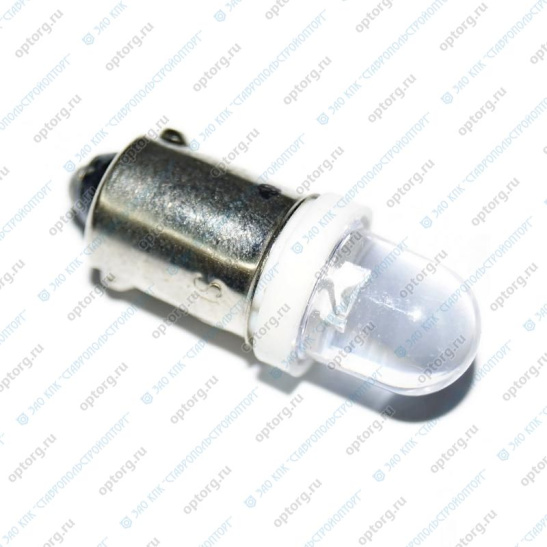 СВЕТОДИОД (А12-4) (12T8-W, 1LED, BA9S) БЕЛЫЙ (габарит) 12В.