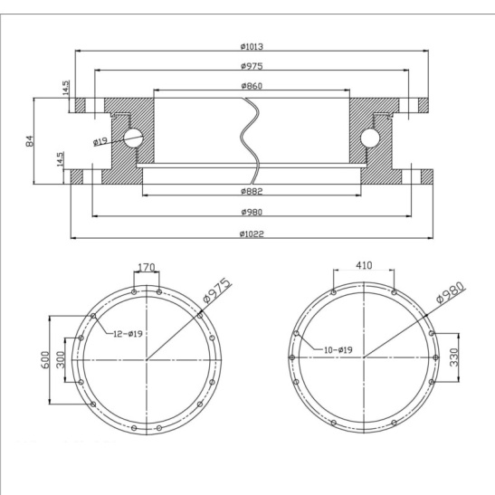 TS1022-84-A01 КРУГ ПОВОРОТНЫЙ