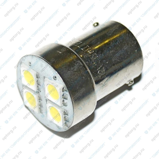 СВЕТОДИОД (А12-21) (12T15-W\4SMD, 203104) (стоп, габарит) 4 с/д, 12В