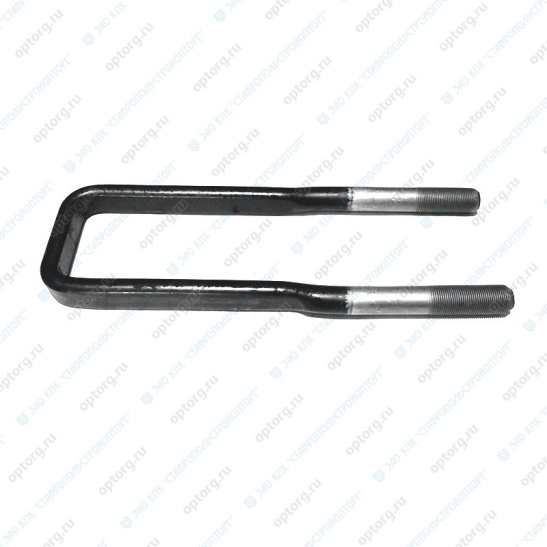 6520-2912408 СТРЕМЯНКА ЗАДНЯЯ Евро 20т (без гаек) (W=100мм, L=450мм, M=M30*2) ПАО КАМАЗ