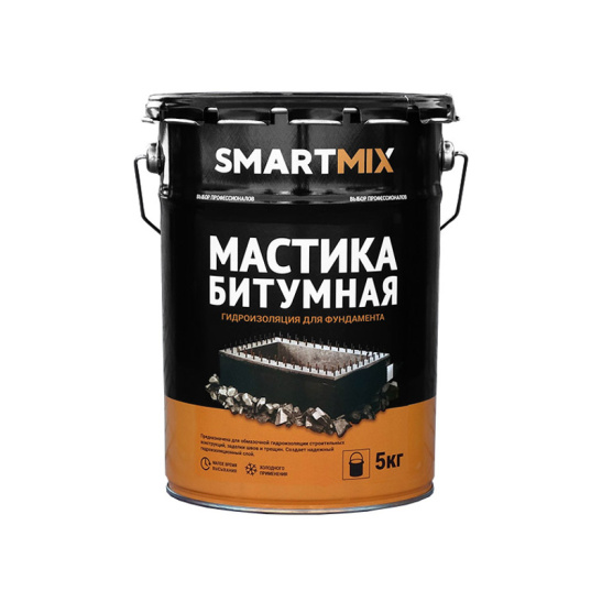 МАСТИКА БИТУМНАЯ "SmartMix" (5 кг) Краснодар