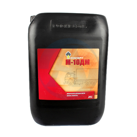 Масло моторное Роснефть М-10ДМ SAE 30, 20 л, минеральное, (двиг. турбодизельный)