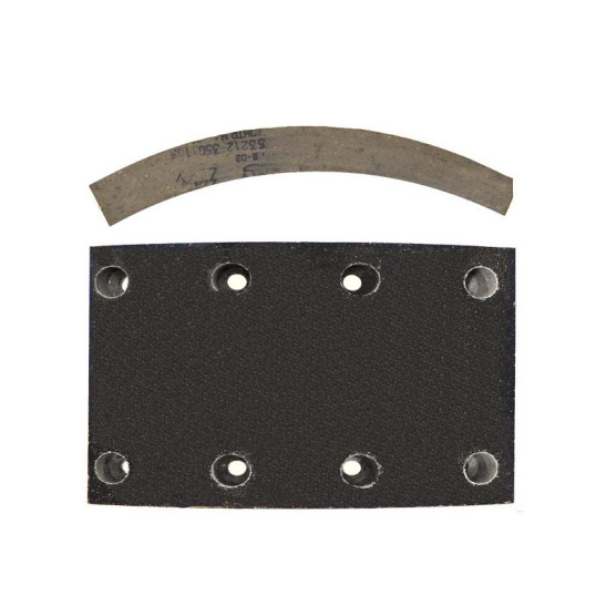 53212-3501105-02/03 Накладки тормозные (КОМПЛЕКТ 8 шт.) (сверленные, расточенные, с заклепками) "ФРИТЕКС" (4шт. 131-02-15 (18,5х13,5) + 4 шт. 131-02-39 (18,5х11,5) 5320