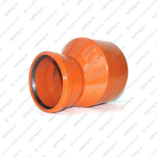 Переход НПВХ для наружной канализации D=160х110 мм, Хемкор, г. Дзержинск, Россия