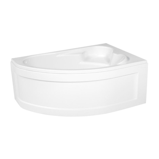 Ванна акриловая асимметричная 1530х1000х450мм Kaliope правая, в комплекте с каркасом, панелью, (Cersanit) Россия