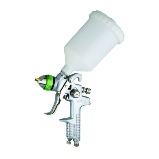 Покрасочный пистолет "Краскопульт",системы HVLP, бачок верхний нейлоновый 0,6 л, дюза 1.4 мм, Jonnesway JA-HVLP-1080G