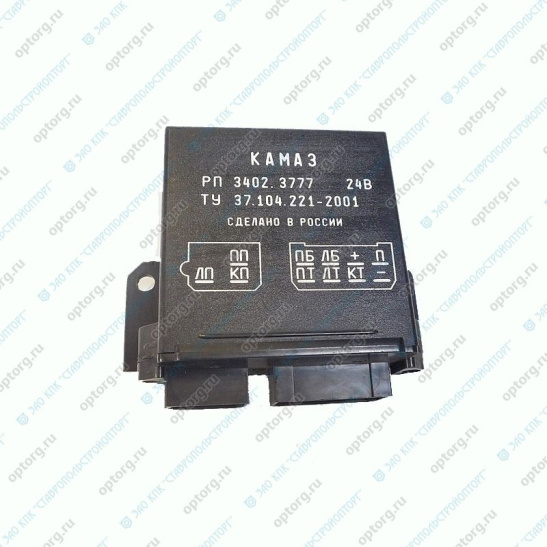 3402.3777 РЕЛЕ ПОВОРОТА И АВАРИЙНОЙ СИГНАЛИЗАЦИИ КАМАЗ-ЕВРО
