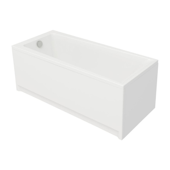 Ванна акриловая прямоугольная 1700х700х435мм Lorena, в комплекте с каркасом, панелью, (Cersanit) Россия