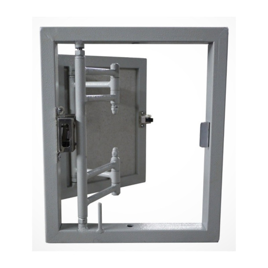 Люк под плитку нажимной с замком 3D 500*500 Шаркон Россия