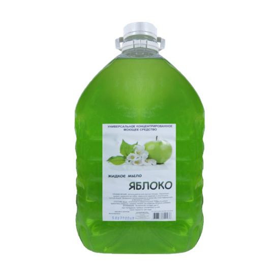 Моющее средство жидкое "Яблоко" 5 л. "БСФ", г. Ессентуки