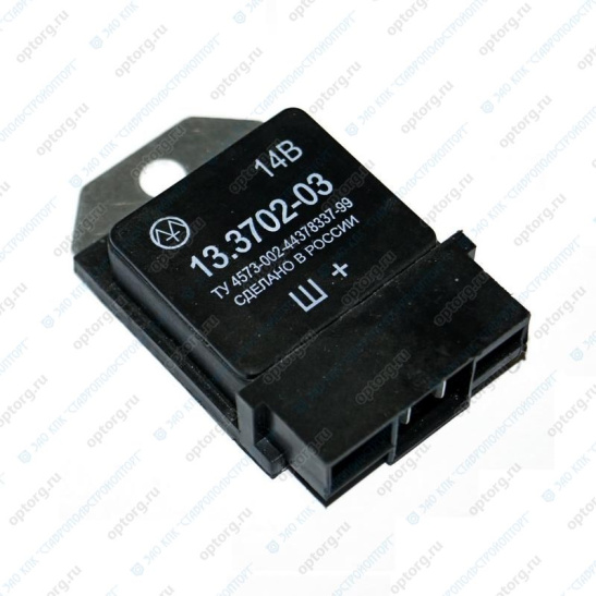 13.3702-03 РЕГУЛЯТОР НАПРЯЖЕНИЯ ГАЗ-52, 53, 3307, ВОЛГА, ГАЗЕЛЬ 14В