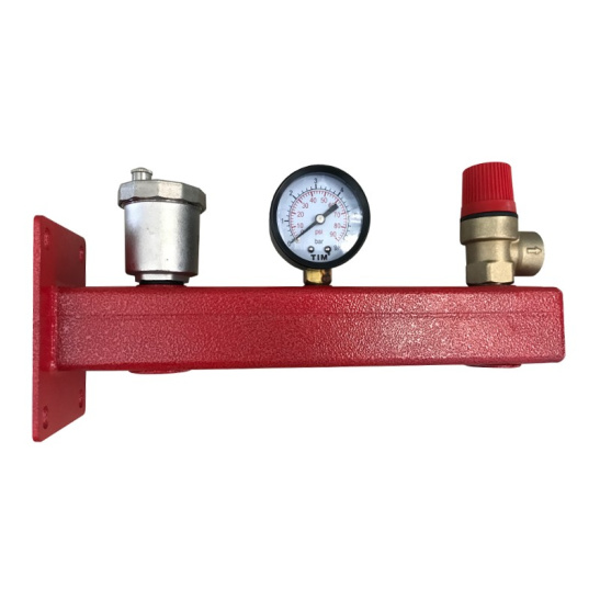 Консоль крепления бака + группа безопасности "RISPA" 3/4" 3 бара 