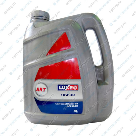 Масло моторное LUXE Стандарт SAE 10W30, 4 л, API SG/CD, минеральное, *