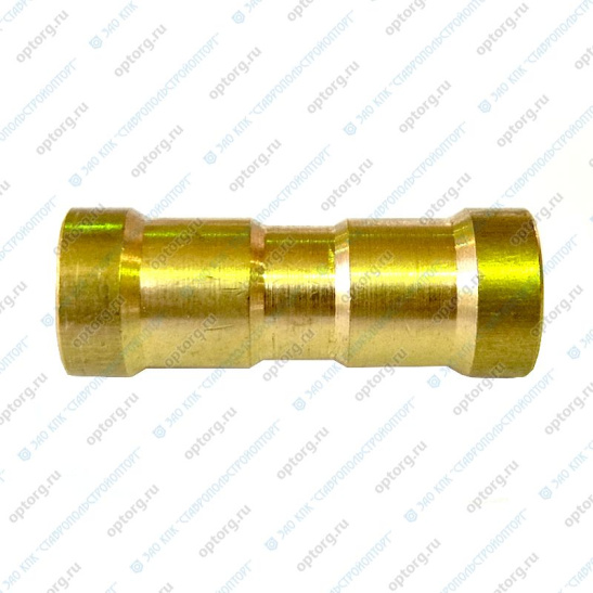 Фитинг трубок прямой (6 мм.) металл.  9580 6-С (Camozzi/Камоцци)