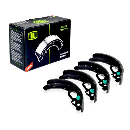 1118-3502090 КОЛОДКИ ТОРМОЗНЫЕ ЗАДНИЕ под АБС /GF239/ Калина, Приора, Гранта "TRIALLI" (Триалли)