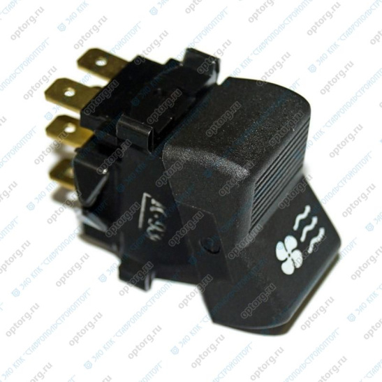 П 147-04.11 ПЕРЕКЛЮЧАТЕЛЬ КЛАВИШНЫЙ (ВЕНТИЛЯТОР ОТОПИТЕЛЯ) КАМАЗ, ГАЗ-66