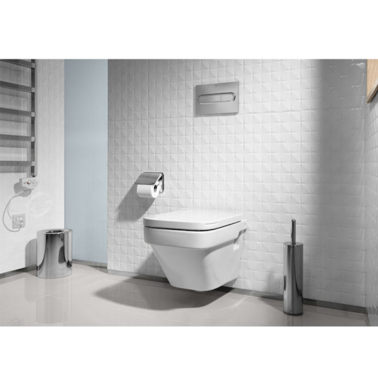 Комплект: Dama Senso (Подвесной унитаз+инсталляция+крышка сиденье+кнопка) (Roca )