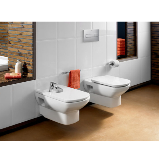 Комплект: Dama Senso (Подвесной унитаз+инсталляция+крышка сиденье+кнопка) (Roca )