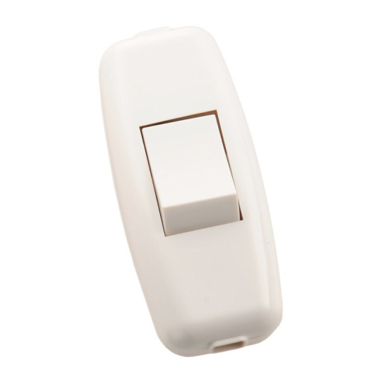 Выключатель 715-1100-611 навесной белый (для бра) Lezard 