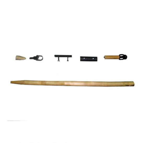 Косовище деревянное в сборе (без кольца)