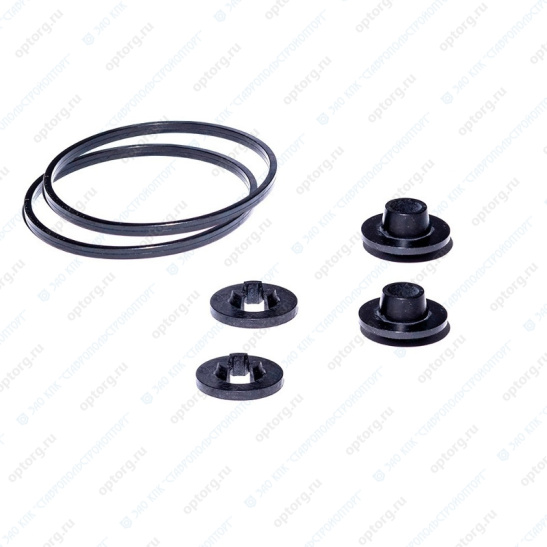 СТР 740-1117000-ЧН РК (3 наим., черн.) Ремкомплект фильтра тонкой очистки топлива ФТОТ (АО "Строймаш") (РК №40) (черный NBR каучук ) 740.1117114/1117116/1117118