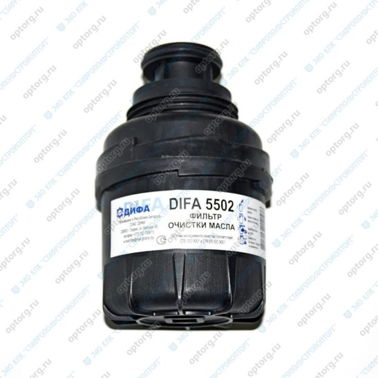 Фильтр масляный (DIFA 5502) ("ДИФА")  дв. Cummins/Камминз ISF 2.8 ГАЗель-Бизнес, NEXT, ПАЗ-3237-05, ПАЗ 4230-05 Аврора, Валдай всех модификаций дв. ISF 2.8 (замена LF17356, LF16240, 5266016)