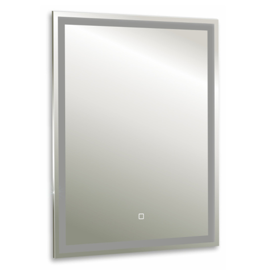 Зеркало "Кристалл вертикальный" 600x800 мм, с подсветкой, сенсорный выключатель, арт. ФР-1543, г. Нижний Новгород, Россия