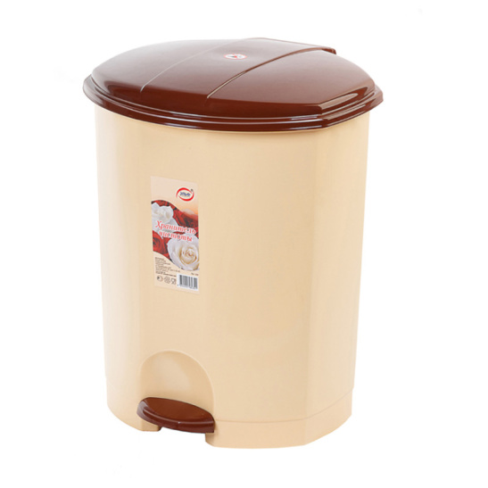 Контейнер для мусора с педалью 18 л ЭЛФ032