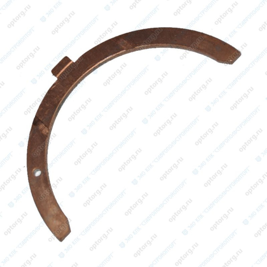 840.1005194-10 Полукольцо упорного подшипника нижнее (с усом) коленвала дв. ТМЗ
