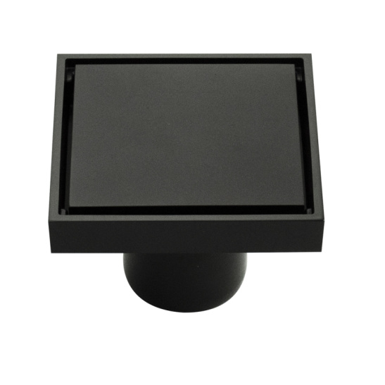 00071 ТРАП латунный графит 100*100 вертикальный выход 50мм "MAGNUS" Китай