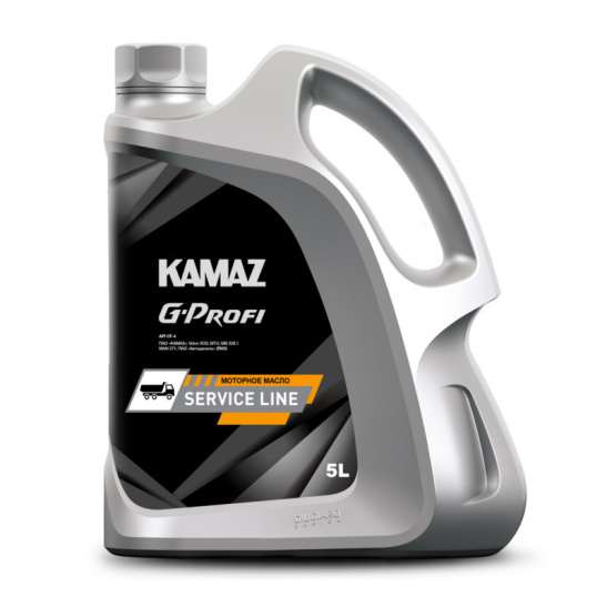 Масло моторное KAMAZ G-Profi  Service Line CNG 253190426 SAE 10W40, 5 л, полусинтетическое