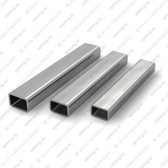 Труба профильная 80x40x4,0 мм, L=6 м, Ст3пс, ГОСТ 8645-68, ГОСТ 13663-86