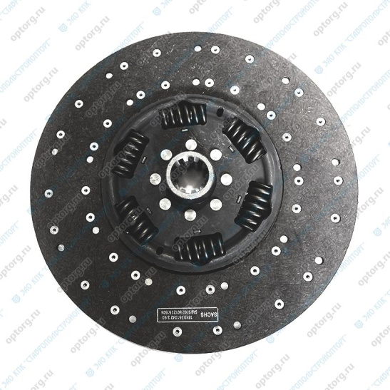 20.1601130 ДИСК СЦЕПЛЕНИЯ ВЕДОМЫЙ В СБ. (аналог 491878007195/ 491878000206/ТМ430.130000206/16118000206) ПАО КАМАЗ 