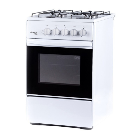 Плита газовая ЛАДА NOVA RG 24042 W (белая, 4 горелки) полный газконтроль