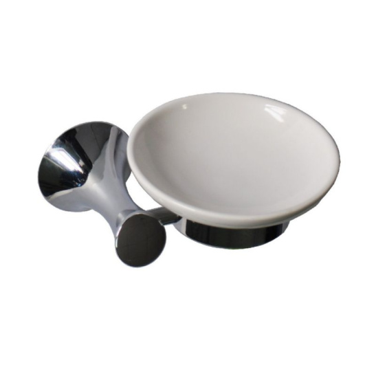 85004 МЫЛЬНИЦА "МАГНУС" керамическая с креплением к стене  Китай