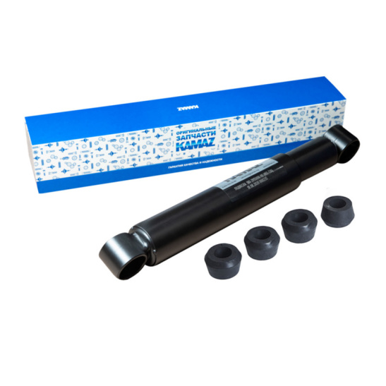 180-2915006-90 (металл.кожух) АМОРТИЗАТОР (передний) ПЕРЕДНЕЙ ПОДВЕСКИ 460/735 КАМАЗ (П40.2905005; 40.УЛИГ.452995.021; 53212-2905006-01) (ООО "Элемент")