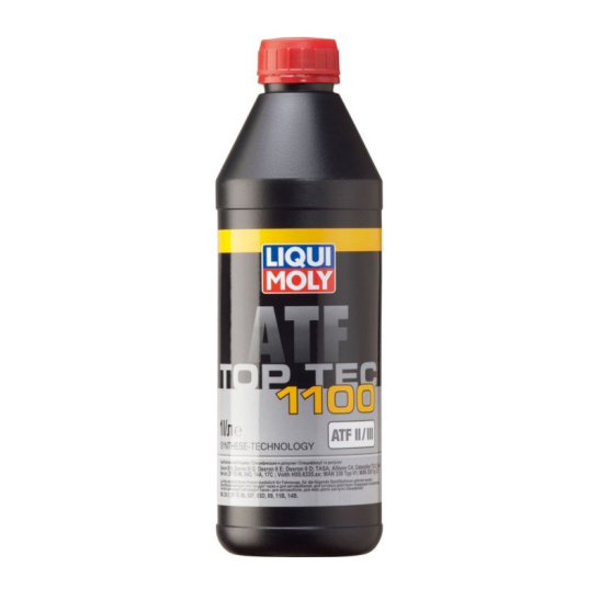 Масло трансмиссионное LIQUI MOLY Top Tec ATF 1100 (7626/3651), 1 л, синтетическое, для АКПП, ГУР, МКПП