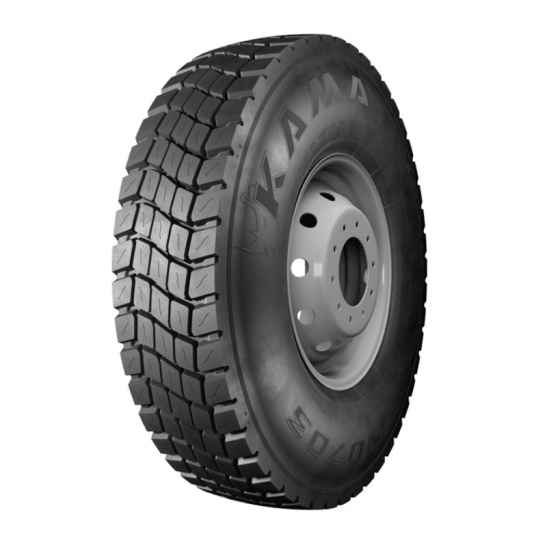 Шина ЦМК 10,00R20 (280R508) Кама All Steel NU703, 149/146K, с/к, без об/лент, универсальная, M+S, г. Нижнекамск 