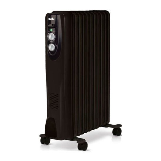 Радиатор масляный Ballu Classiс black BOH/CL-07BRN, 1500 Вт, 7 секц.