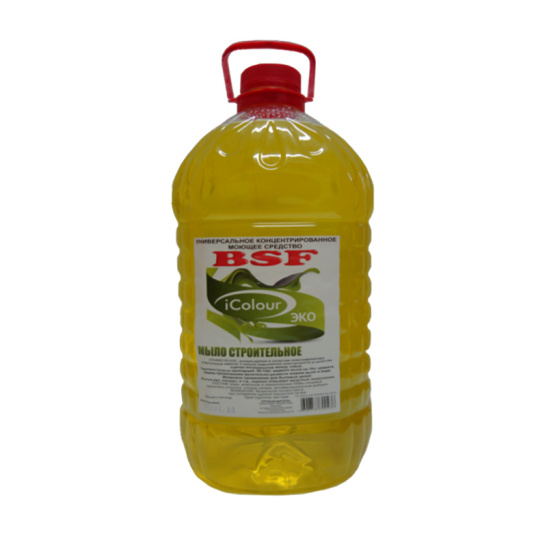 Моющее средство жидкое "Мыло строительное ЭКО" 5 л. "БСФ", г. Ессентуки