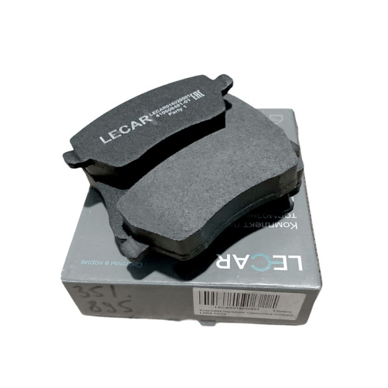 LECAR-0180205-01 КОЛОДКИ ТОРМОЗНЫЕ ПЕРЕДНИЕ (LECAR) VESTA(ВЕСТА) В УПАКОВКЕ под АБС