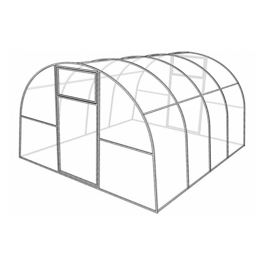 Каркас теплица 3 х 4 м (шаг дуг 1 метр) Южанка E1 Киновская Россия