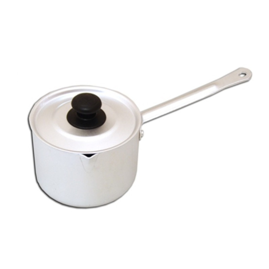 Кастрюля алюм. 0,75л.  мет/р 14702