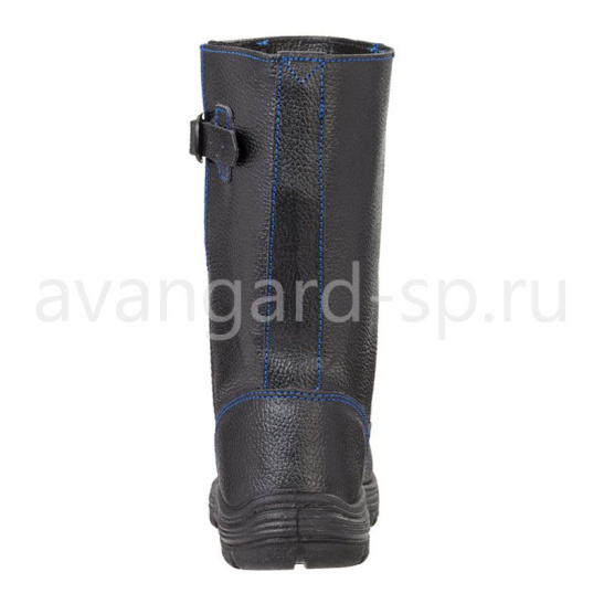 Сапоги мужские "Легион" р.45 ПУ МП цв.черный