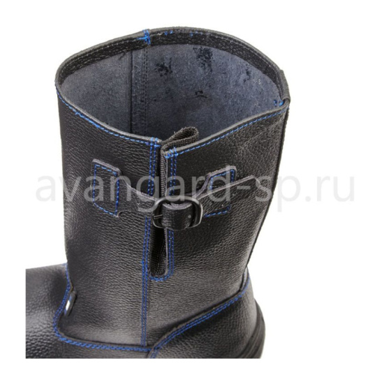 Сапоги мужские "Легион" р.45 ПУ МП цв.черный